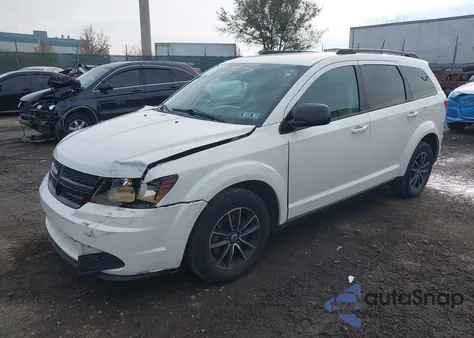 2018 Dodge Journey Se z USA, uszkodzony, nr VIN 3C4PDCAB2JT490501